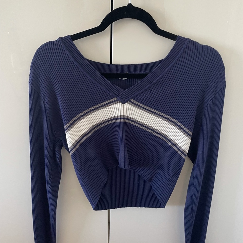 Garage Blue Sweater/ Top